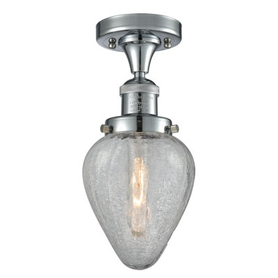 Shauna Glass Semi Flush Mount