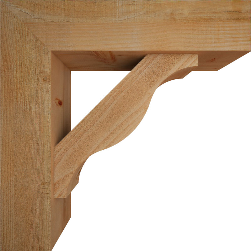 Support Funston Block avec support décalé, 30 x 30, Sapin Douglas de l 8 po (scié brut)