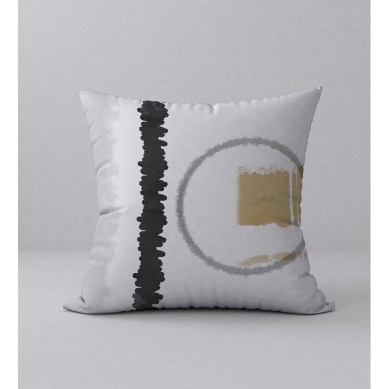 Reversible Throw Pillow, 24" x 24"
