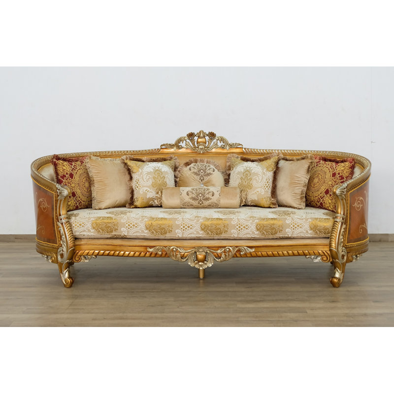 Canapé 105 po avec coussins réversibles Saltford, H 44,5 po x l 79 po x P 37,5 po, Brun