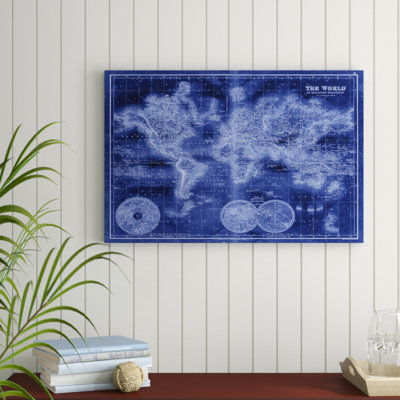 " Indigo World Map "
