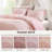 Floral Tufted Chenille Bedding Sets, Full/queen, Pink, Versatile Home Decor