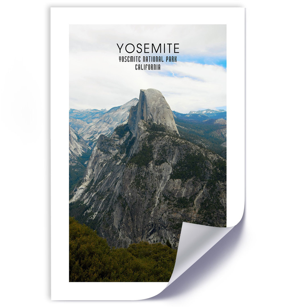 Fotodruck-Felsen im Yosemite-Nationalpark