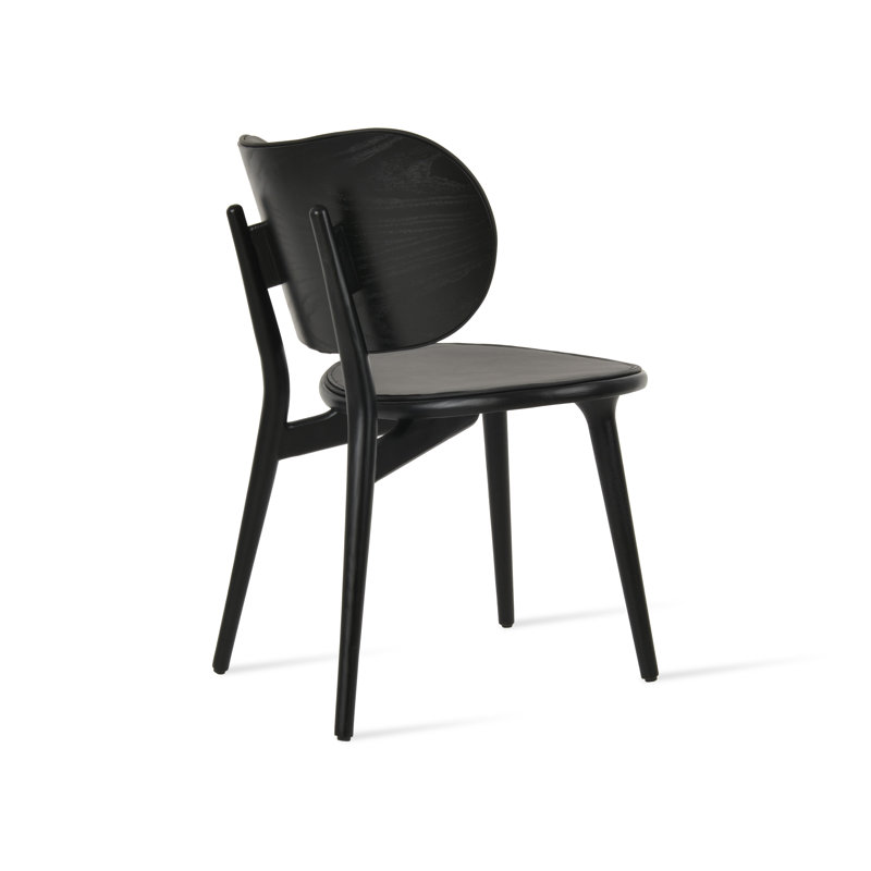 Aaron Dining Chair, Black, Black