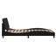 Structure de lit vidaXL sans matelas Zadar gris foncé 137 x 190 cm-2012987971