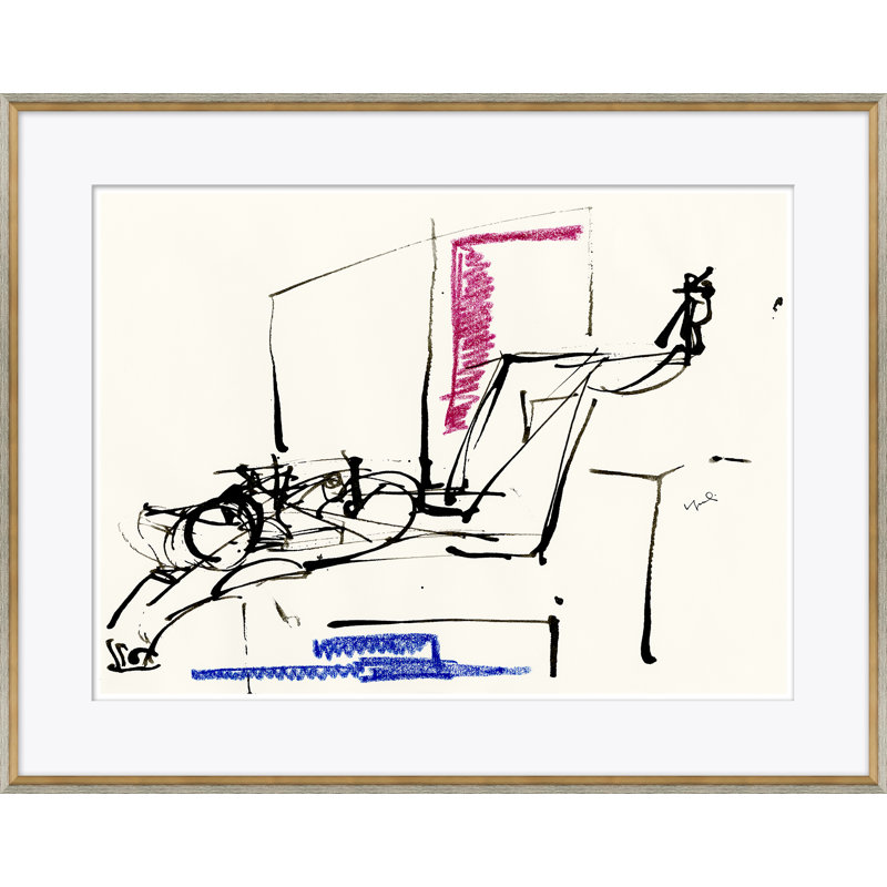 Abstract Figure Giclee Print by Yuki Osada