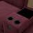 UNITED WE WIN L-type Multifunctional Corduroy Sofa with 4-seater Segmented Design, Cup Holder, USB Interface, Storage Box, Movable Console and Ottoman Storage-397205173