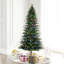 Lighted Artificial Fir Christmas Tree-1402554996