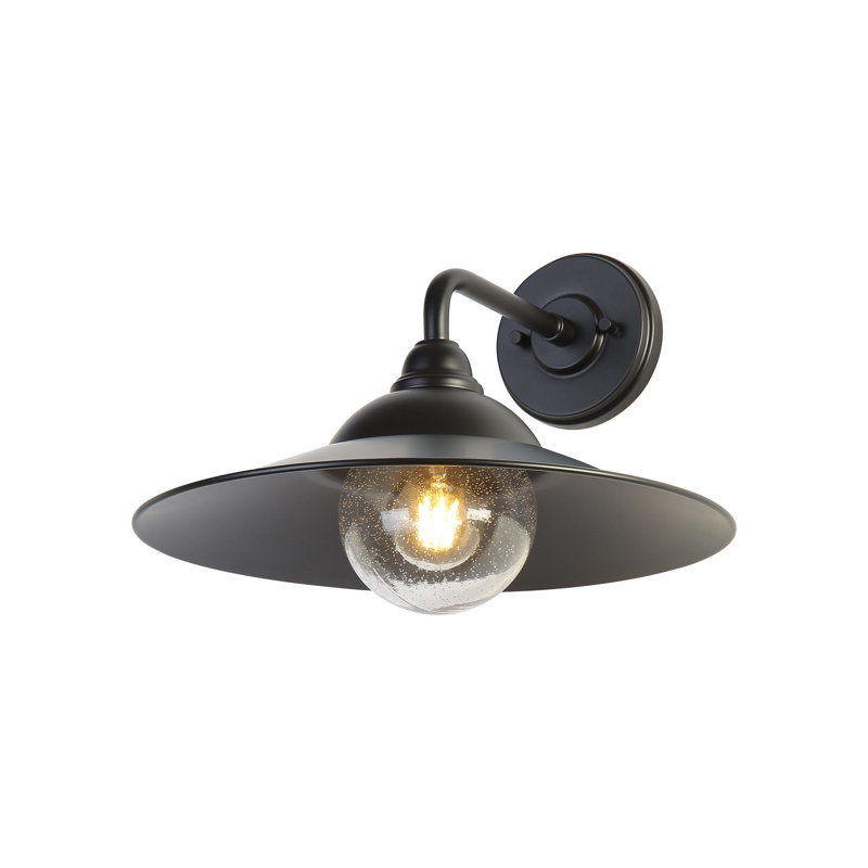 Alsawwan 15" Wall Sconce - Outdoor, Matte Black