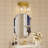 Dimmable Bathroom Vanity Light with Crystal Shade-2066638225-2066638229