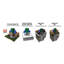 Structure de jeu Discovery Ridge avec ensemble de boulons d'ancrage-128710092