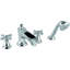 Rook® Double Handle Deck Mounted Roman Tub Faucet-52557015-52557021