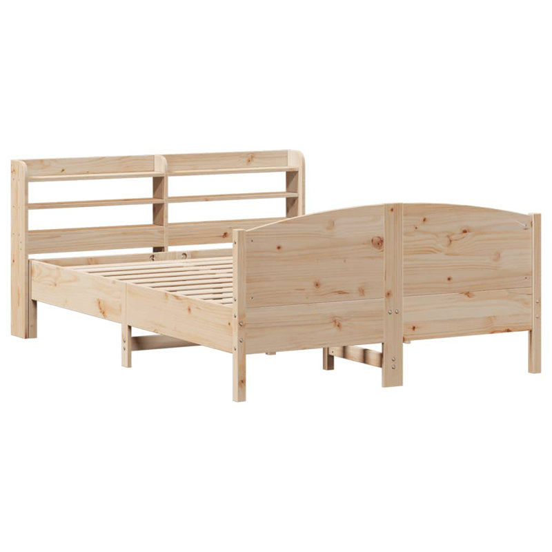 Storage Bed, Brown, European Kingsize (160 x 200 cm)