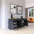 Farmhouse Wood Sideboard TV Stand With 2 Drawers And Adjustable Shelves-1533685426