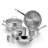 Signature 12-piece Cookware Set, Stainless Steel