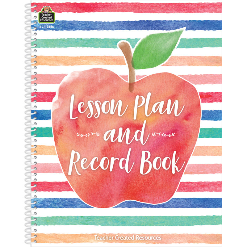 Teacher Created Resources Lesson Planner