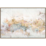 Gilded Effusion Painting by D’Alessandro Léon