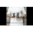 2 Pack Decorative Candle Holders Pedestal Rustic Wood with Galvanized Plate-233730939