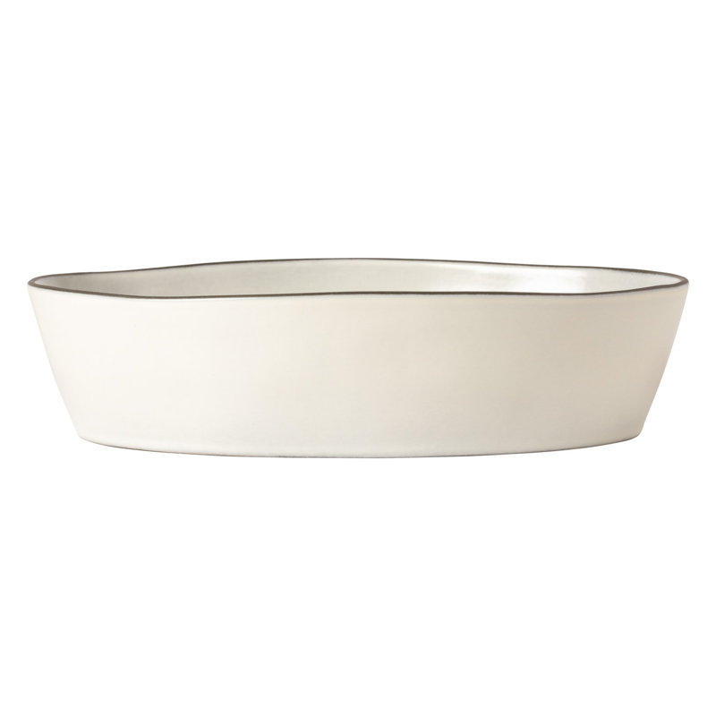 Large Oval Baker Stacked Organic