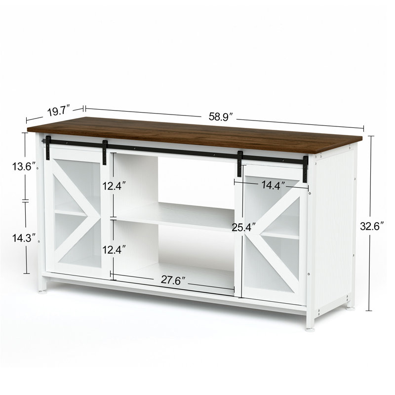 Support d'aquarium Earlin, Blanc