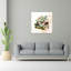 Cozy automne livres, impression d'art abstrait rustique rétro nature-129970130