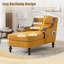 Fauteuil-lit rembourré en tissu-118377199
