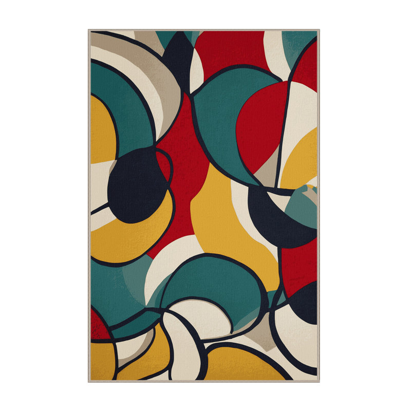 Zippy Pop Rug, Round 5'