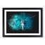 Boat in the Maldives - Picture Frame Painting Print-56855507-56855515