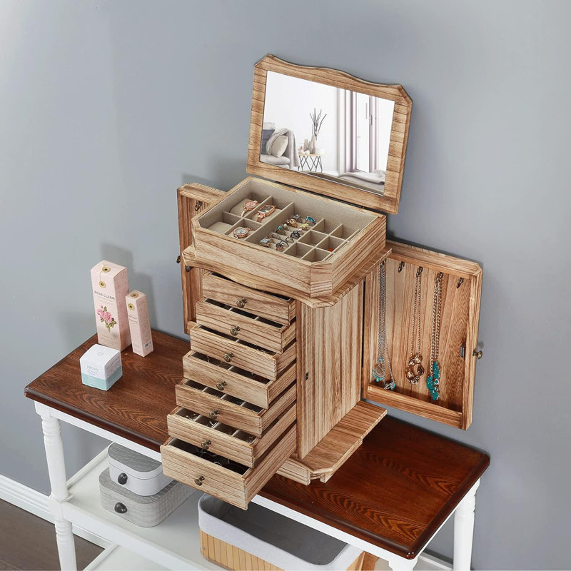 Freestanding Jewelry Armoire