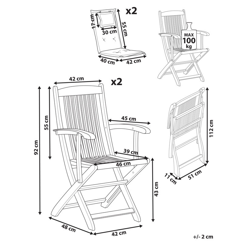 Cassietta Outdoor Lounge Chair