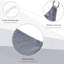 Auvent 13 'x 20' gris. Protège la terrasse, le patio et la cour. Blocage. Avec et corde. Solution extérieure grise. . Pour avec outils d'installation-226218337