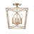 Gracie Oaks Dumais 4 Light Semi-Flush Ceiling Mount-514095029