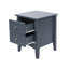 Clio 2 Drawer Bedside Table, side table, end table-1359115373