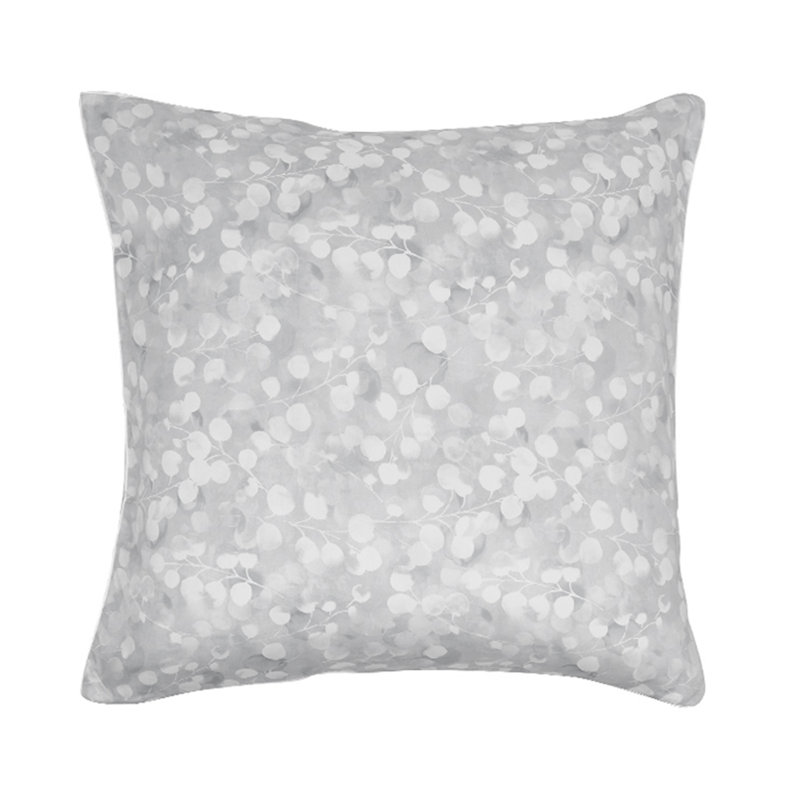 Rosée gris / grey  Euro sham, Euro