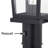 Hanoverton Stained Glass Lantern Head Post Lantern