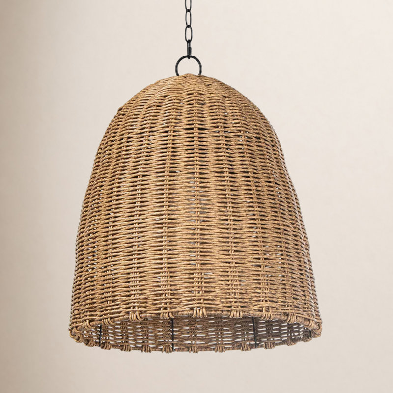 Beehive Outdoor Pendant, 24" H x 14.25" W x 14.25" D