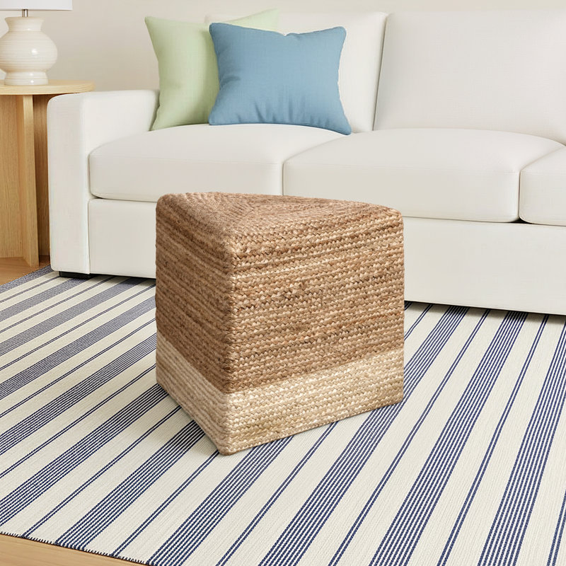 Caitlin Upholstered Pouf