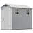 4 Ft. W X 8 Ft. D Resin Storage Shed-109026531