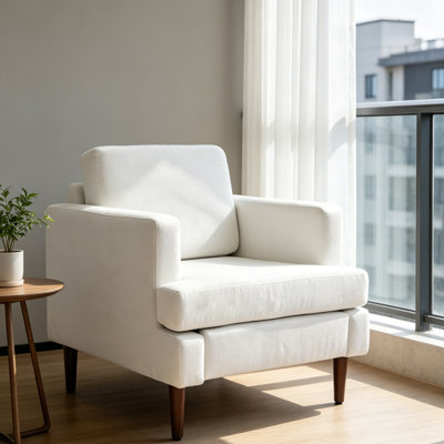 Mid Century Modern Single Armchair
