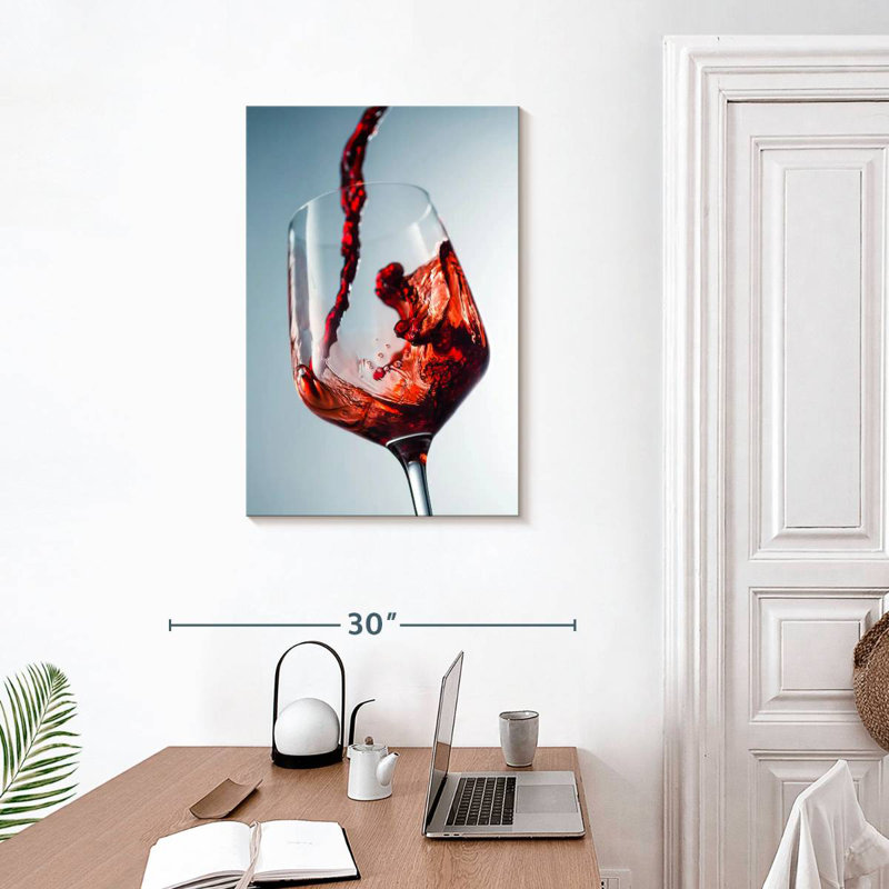 Yarlin pour le vin rouge, H 30 po x l 20 po