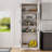 86.6 Tall Dining Cabinet