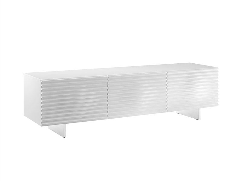 Blansett TV Stand, White Lacquer