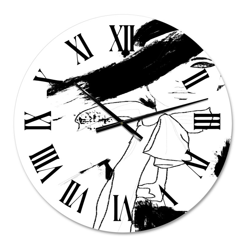 Magnifique horloge murale moderne, Petit