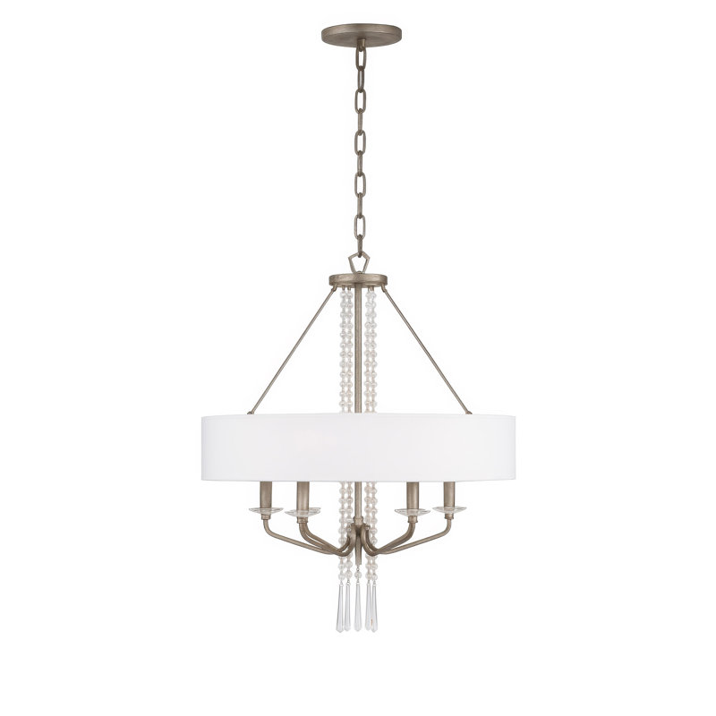 Luminaire suspendu Barcelona, Argent transcendant, 6