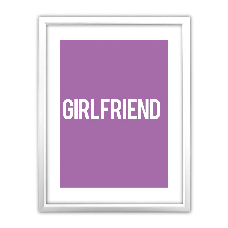 Single Picture Frame Print, White