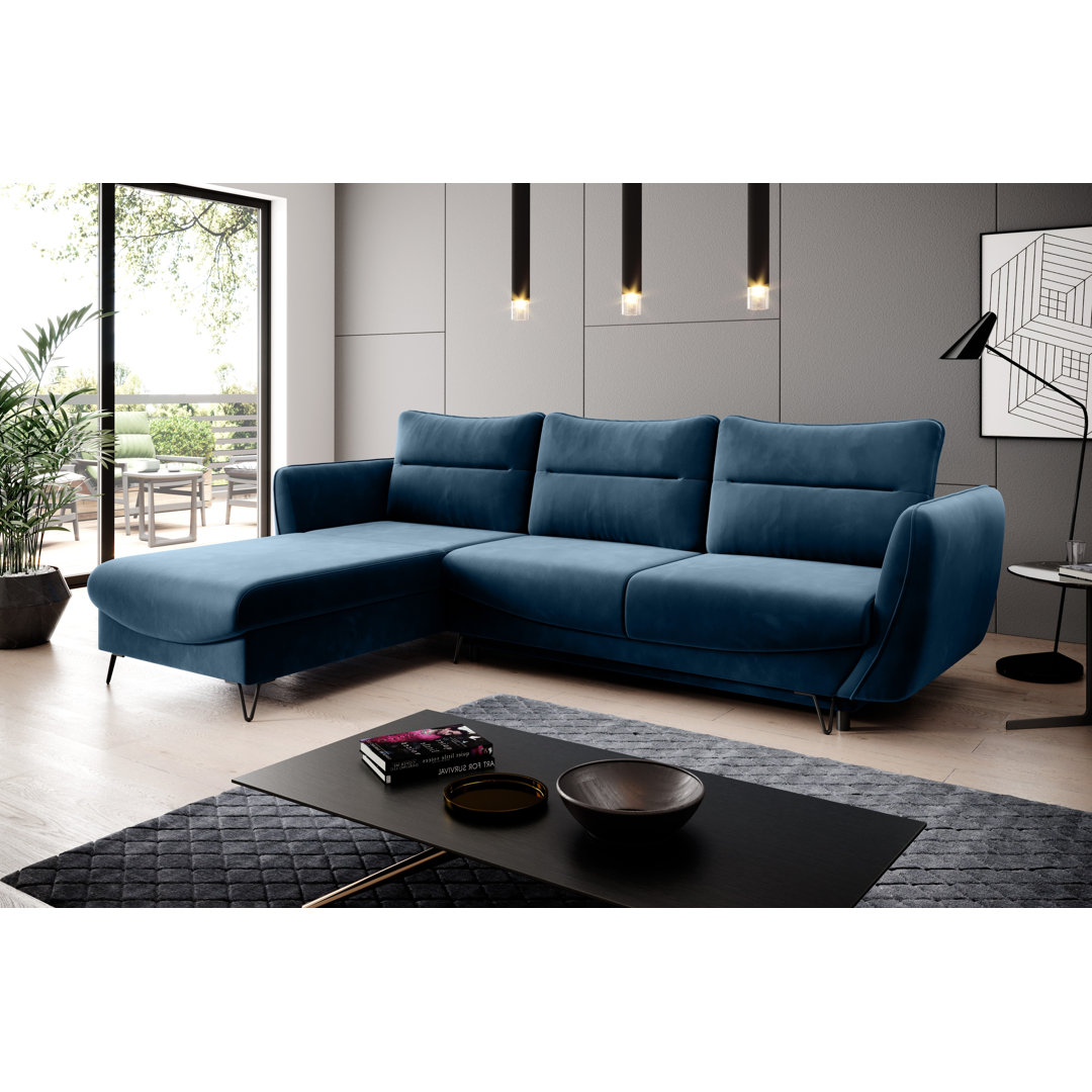 Ecksofa Stotesbury mit Bettfunktion