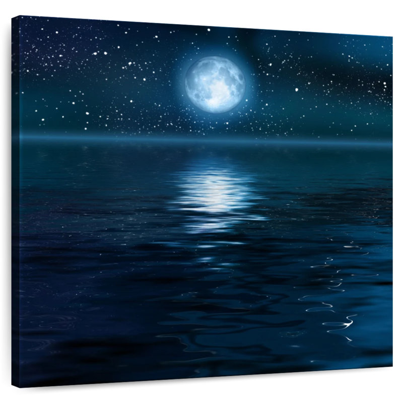 Alvord Blue Moonlight, 16" H x 16" W