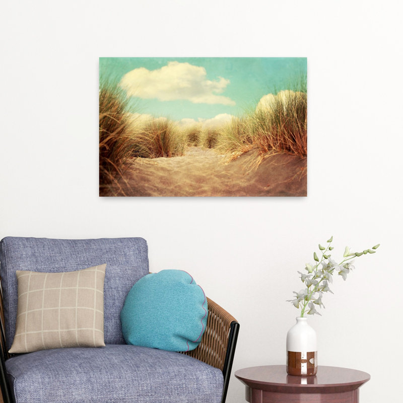 Solitude paisible, art côtier paisible et serein, H 16 po x l 24 po