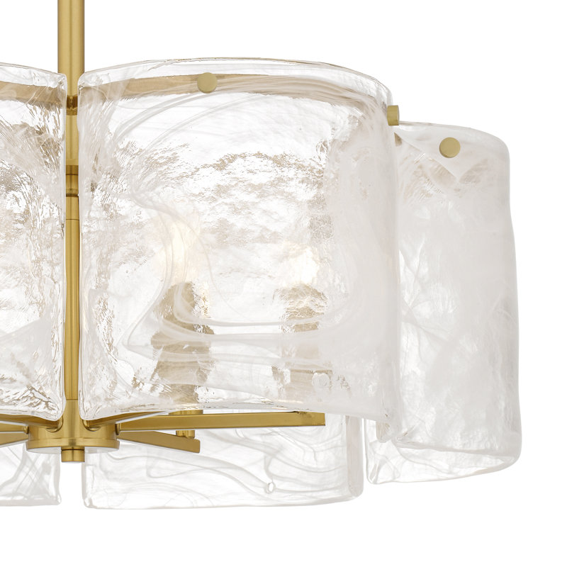 Luminaire suspendu 6 lumières Maisie