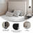 Upholstered Headboard With 2 Power Outlets, 1 USB, 1 USB-C Port-1866083182